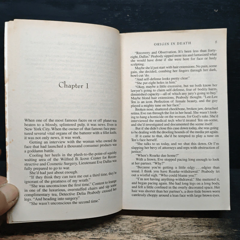 Origin in Death - J. D. Robb รูปที่ 7