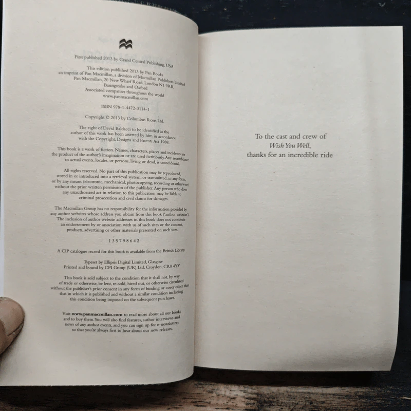 The Hit - David Baldacci รูปที่ 6