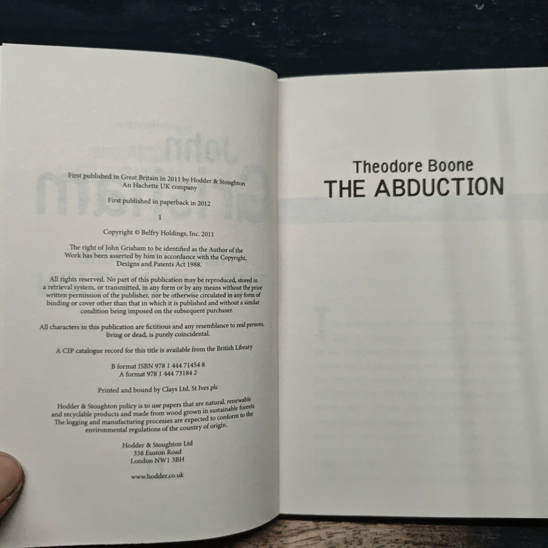 Theodore Boone The Activist - John Grisham รูปที่ 6