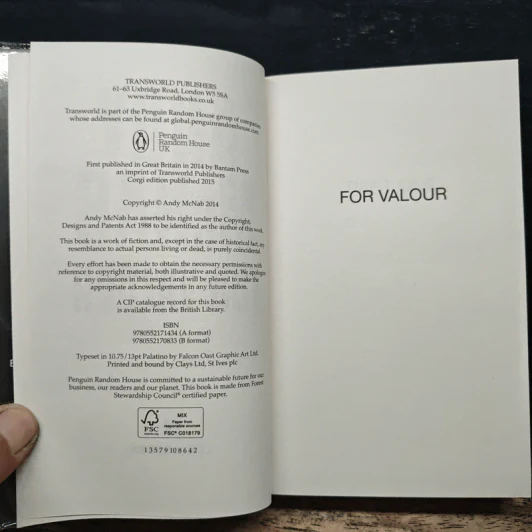 For Valour - Andy McNab รูปที่ 6