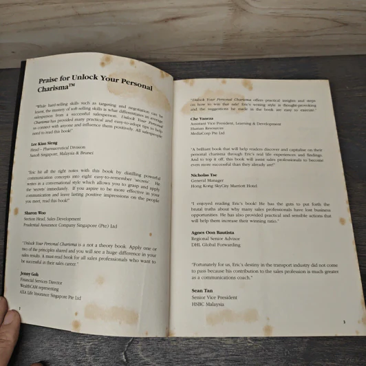 Unlock Your Personal Charisma - Eric Feng รูปที่ 6