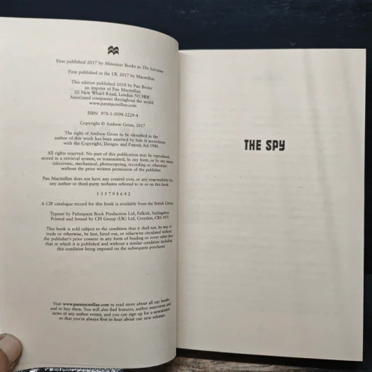 The Spy - Andrew Gross รูปที่ 6