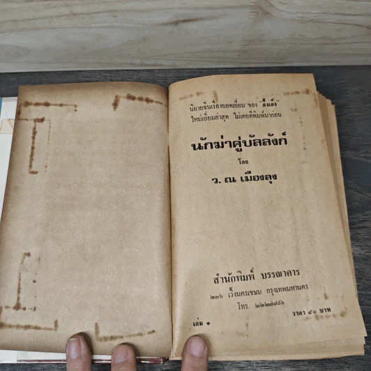 นักฆ่าคู่บัลลังก์ 6 เล่มจบ - ว.ณเมืองลุง รูปที่ 6