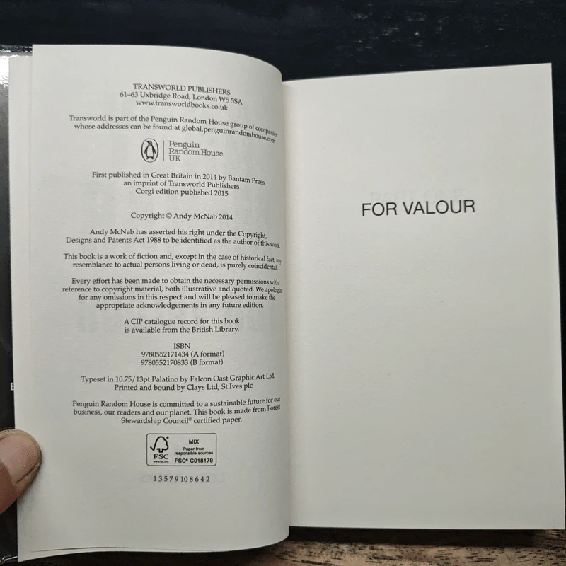 For Valour - Andy McNab รูปที่ 6