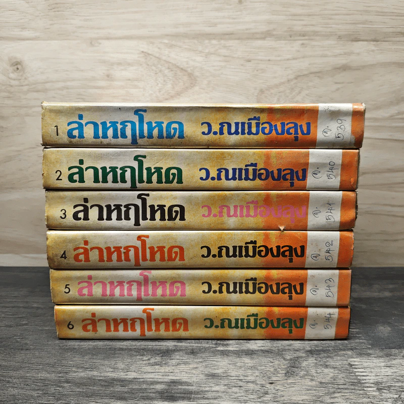 ล่าหฤโหด 6 เล่มจบ - ว.ณ เมืองลุง รูปที่ 3
