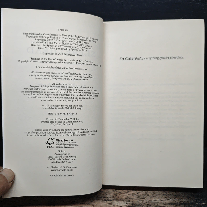Sleepyhead - Mark Billingham รูปที่ 6