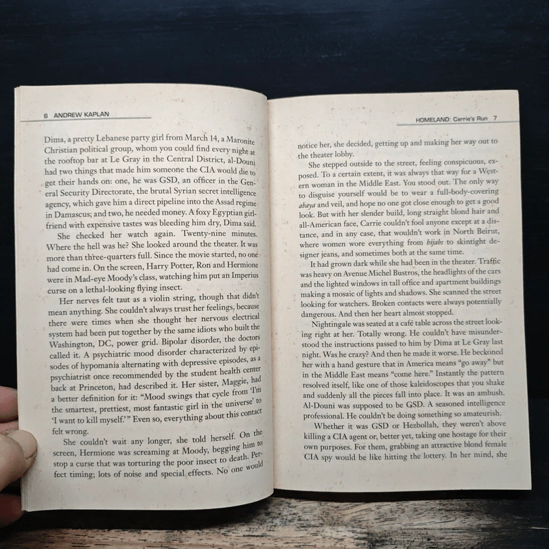 Homeland: Carrie's Run - Andrew Kaplan รูปที่ 7