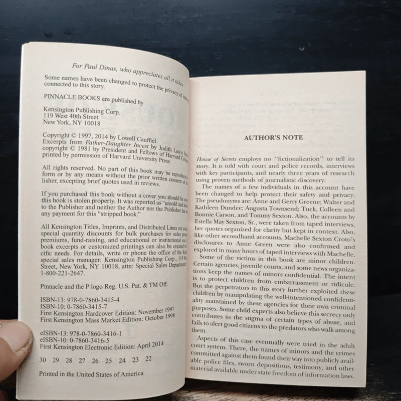 House of Secrets - Lowell Cauffiel รูปที่ 6