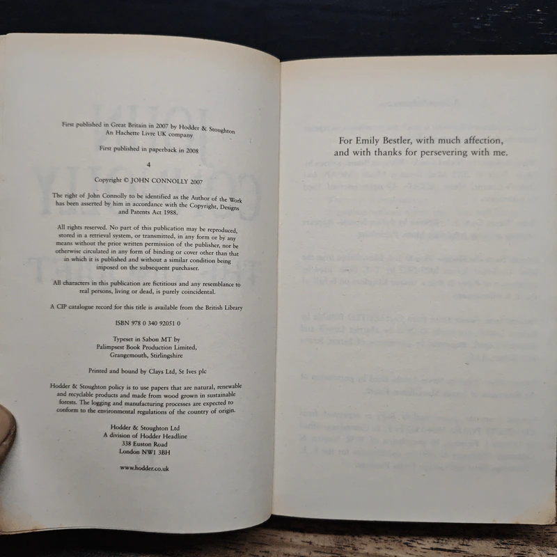 The Unquiet - John Connolly รูปที่ 5