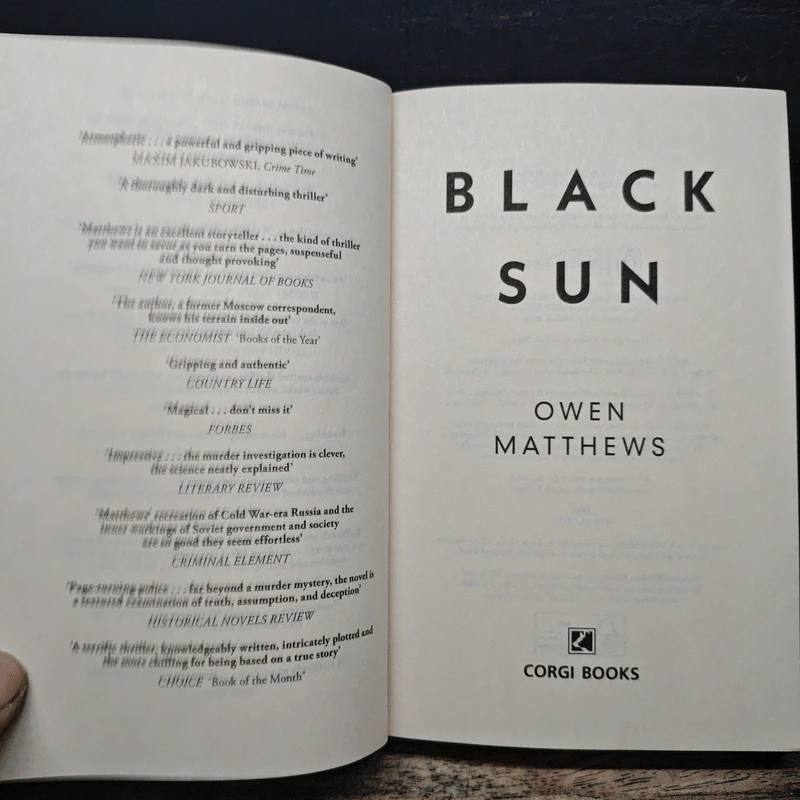 Black Sun - Owen Matthews รูปที่ 6