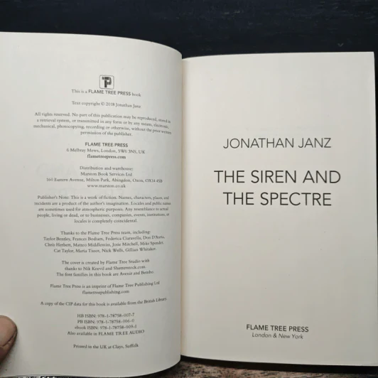 The Siren and the Specter - Jonathan Janz รูปที่ 6