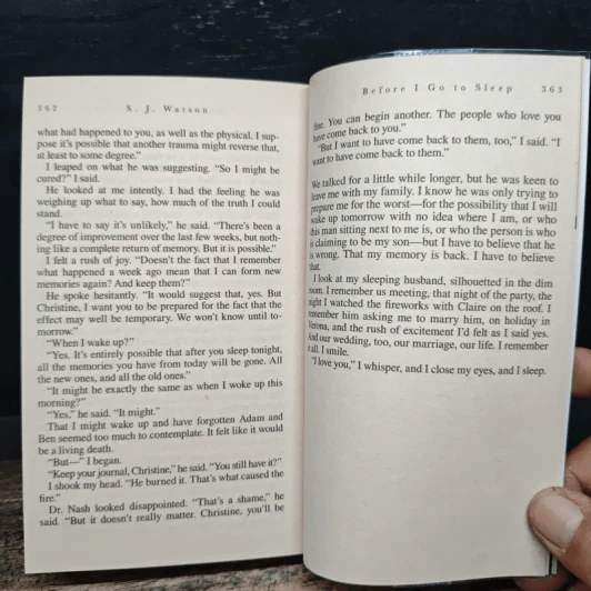 Before I Go to Sleep - SJ Watson รูปที่ 8