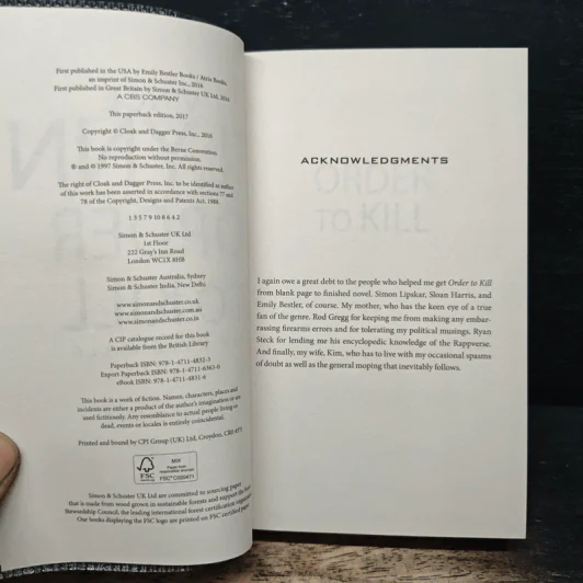 Order to Kill - Vince Flynn รูปที่ 6