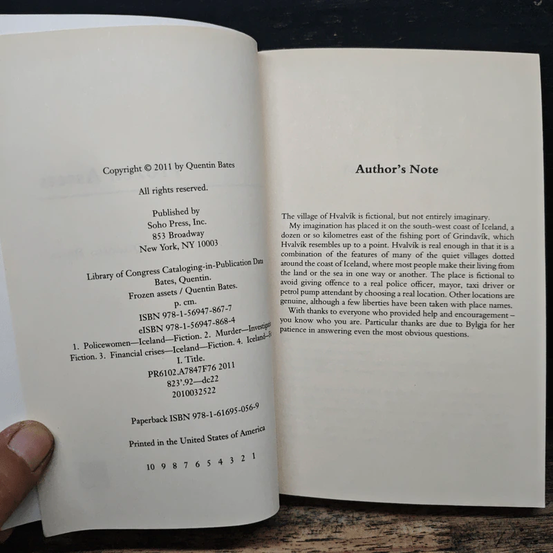 Frozen Assets - Quentin Bates รูปที่ 6