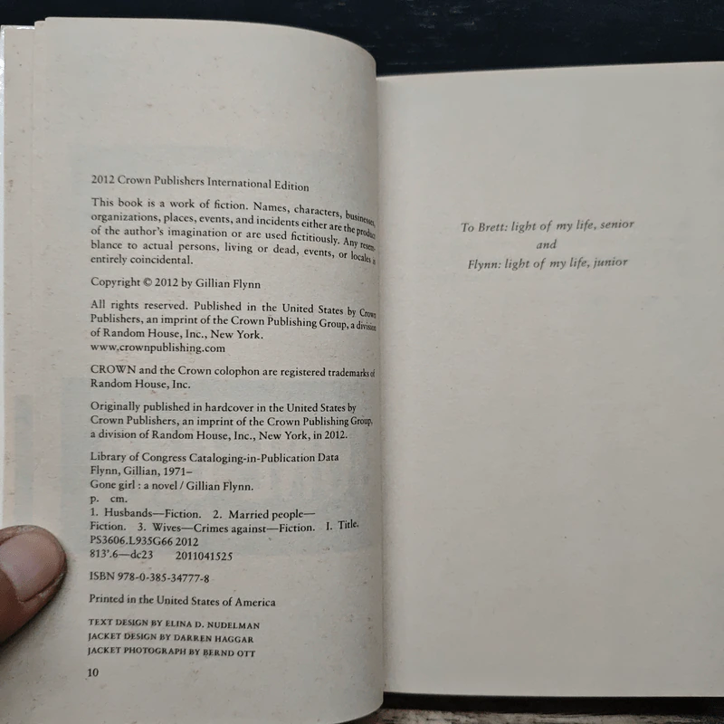GONE GIRL - Gillian Flynn รูปที่ 6