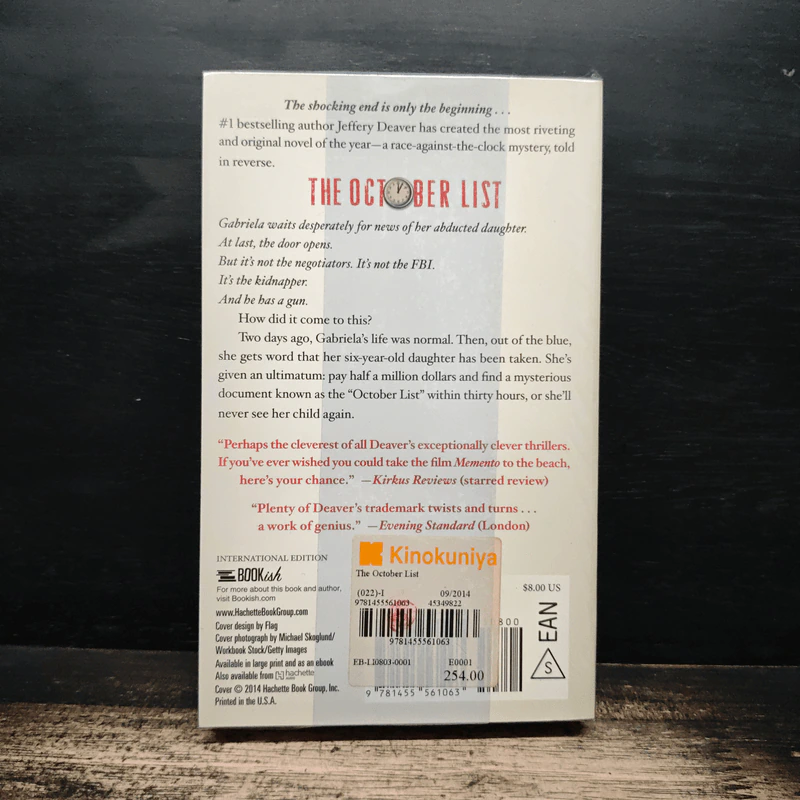 The October List - Jeffery Deaver รูปที่ 2