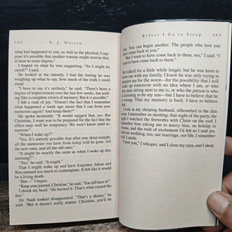 Before I Go to Sleep - SJ Watson รูปที่ 8