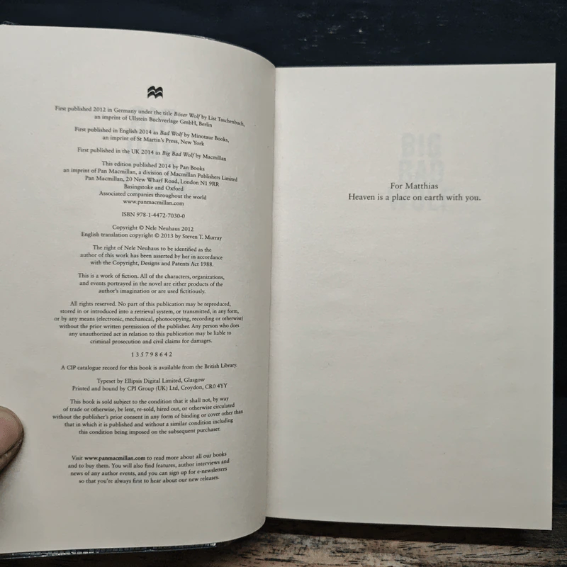 Big Bad Wolf - Nele Neuhaus รูปที่ 6