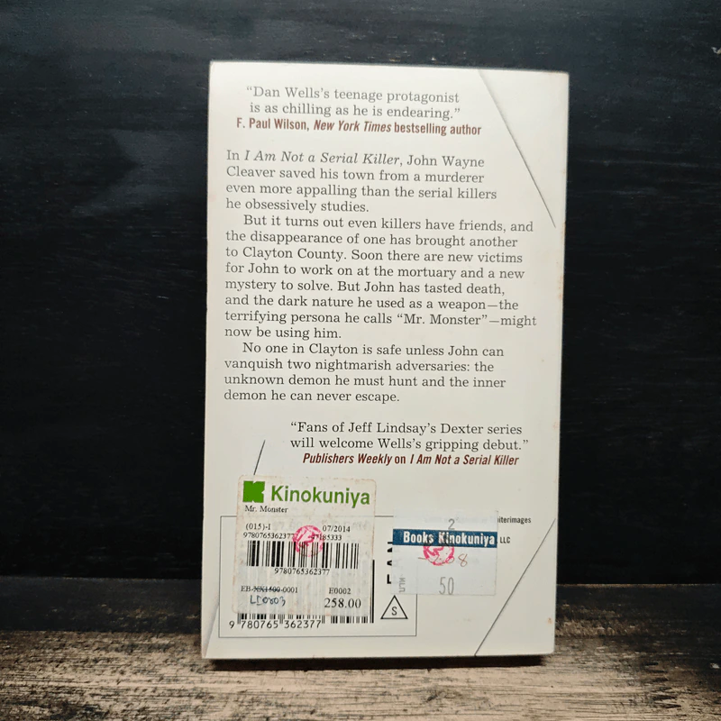 Mr. Monster - Dan Wells รูปที่ 2