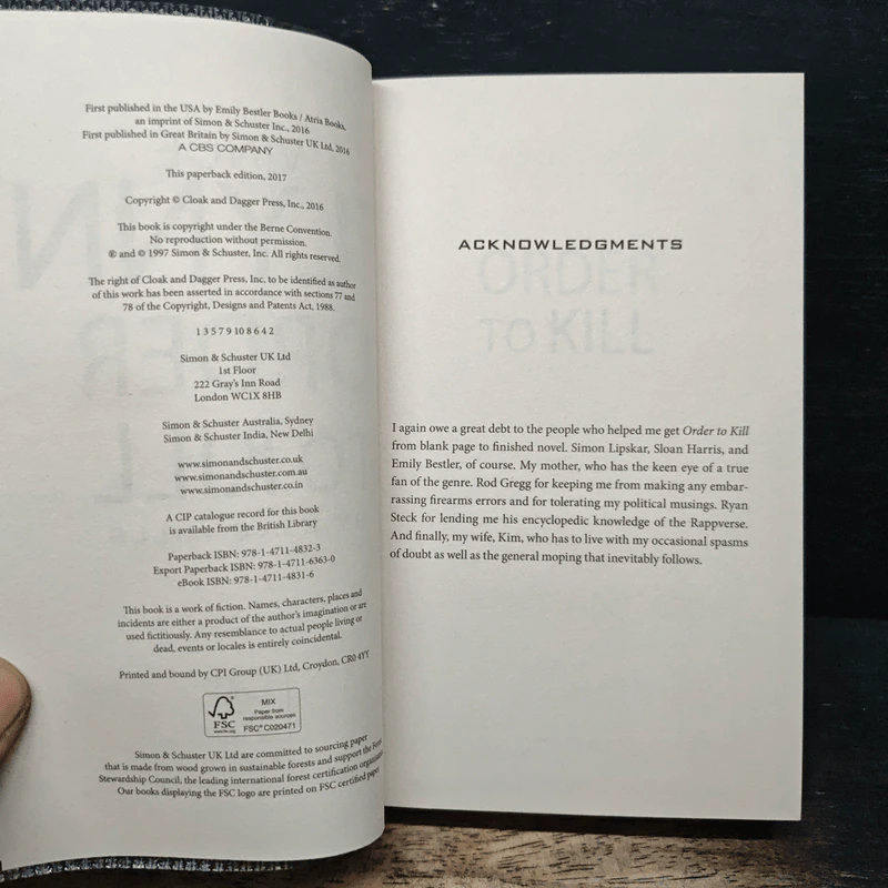 Order to Kill - Vince Flynn รูปที่ 6