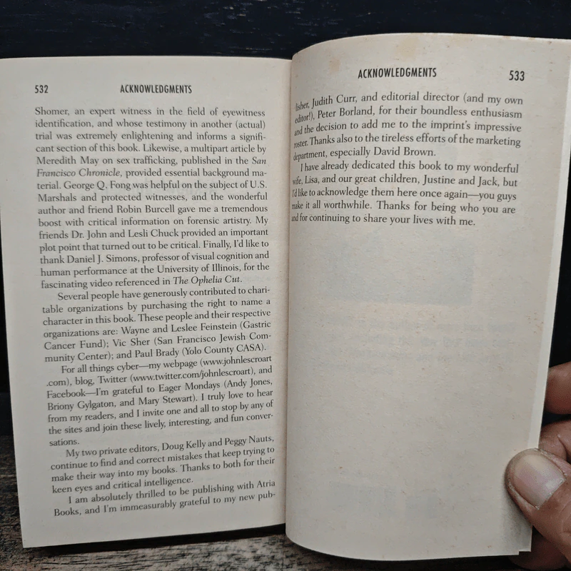The Ophelia Cut - John Lescroart รูปที่ 8