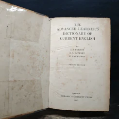 The Advanced Learner's Dictionary of Current English รูปที่ 6