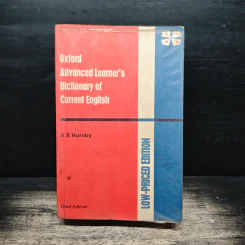 Oxford Advanced Learner's Dictionary of Current English - A.S.Hornby รูปที่ 1