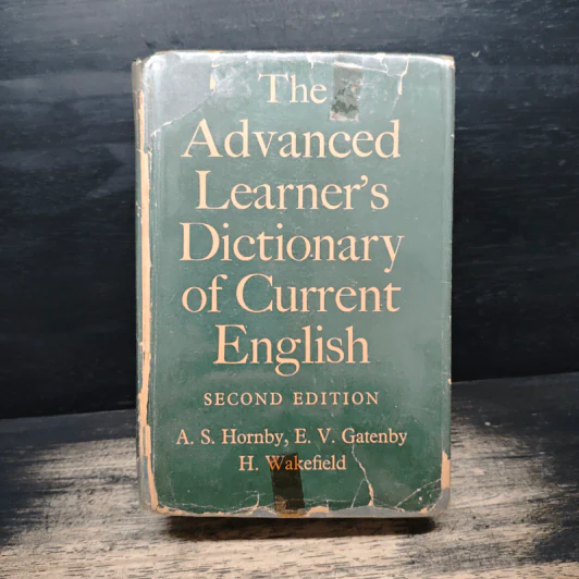 The Advanced Learner's Dictionary of Current English รูปที่ 1