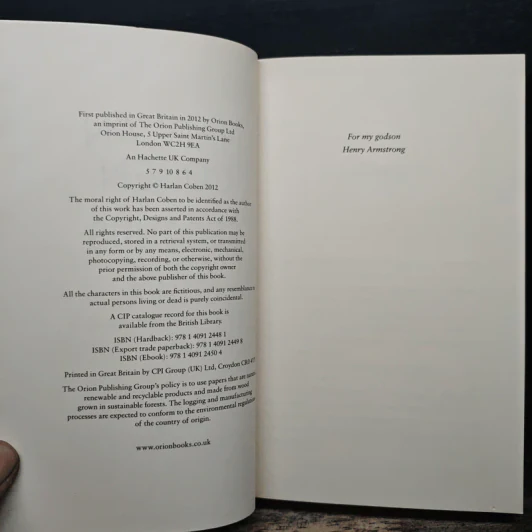 Seconds Away - Harlan Coben รูปที่ 6