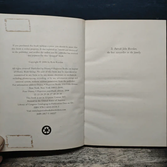 The Sea of Monsters - Rick Riordan รูปที่ 6