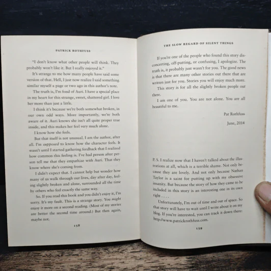 The Slow Regard of Silent Things - Patrick Rothfuss รูปที่ 9