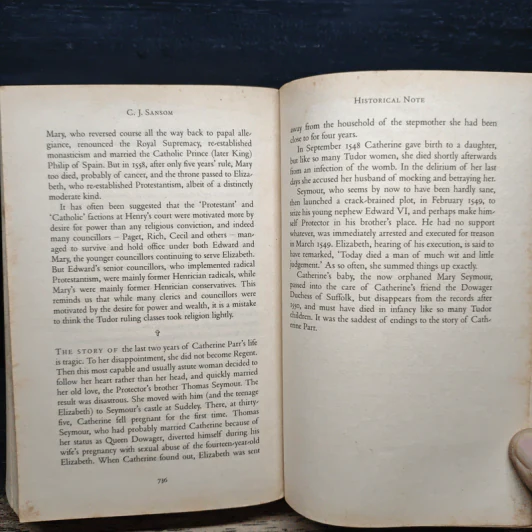 Lamentation - C.J.Sansom รูปที่ 8