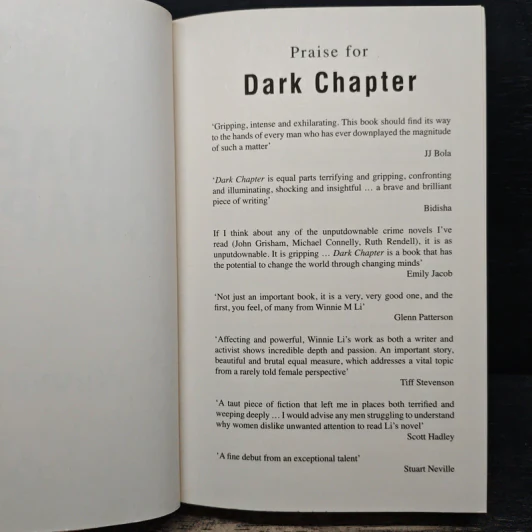 Dark Chapter - Winnie M. Li รูปที่ 6