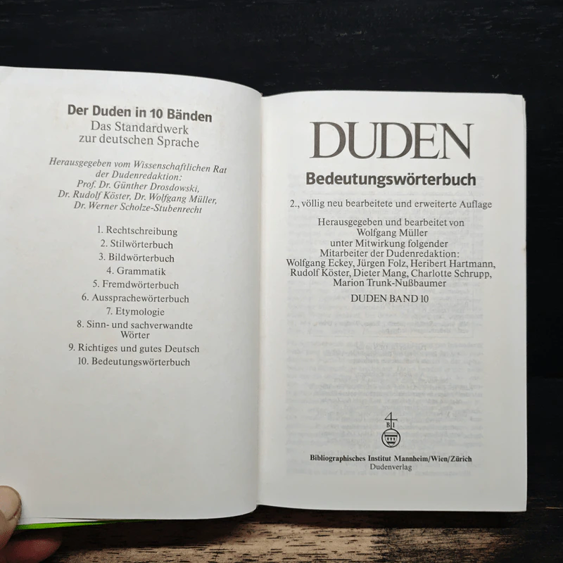 Duden 10 : Das Bedeutungswörterbuch รูปที่ 6