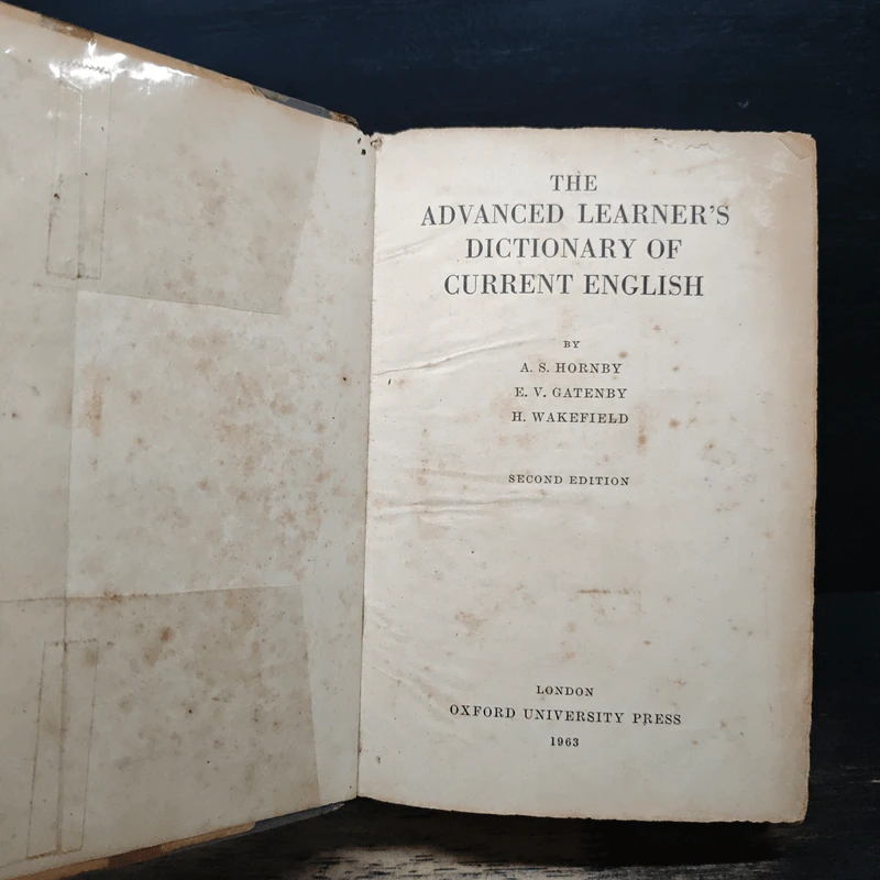 The Advanced Learner's Dictionary of Current English รูปที่ 6