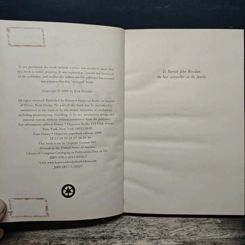 The Sea of Monsters - Rick Riordan รูปที่ 6
