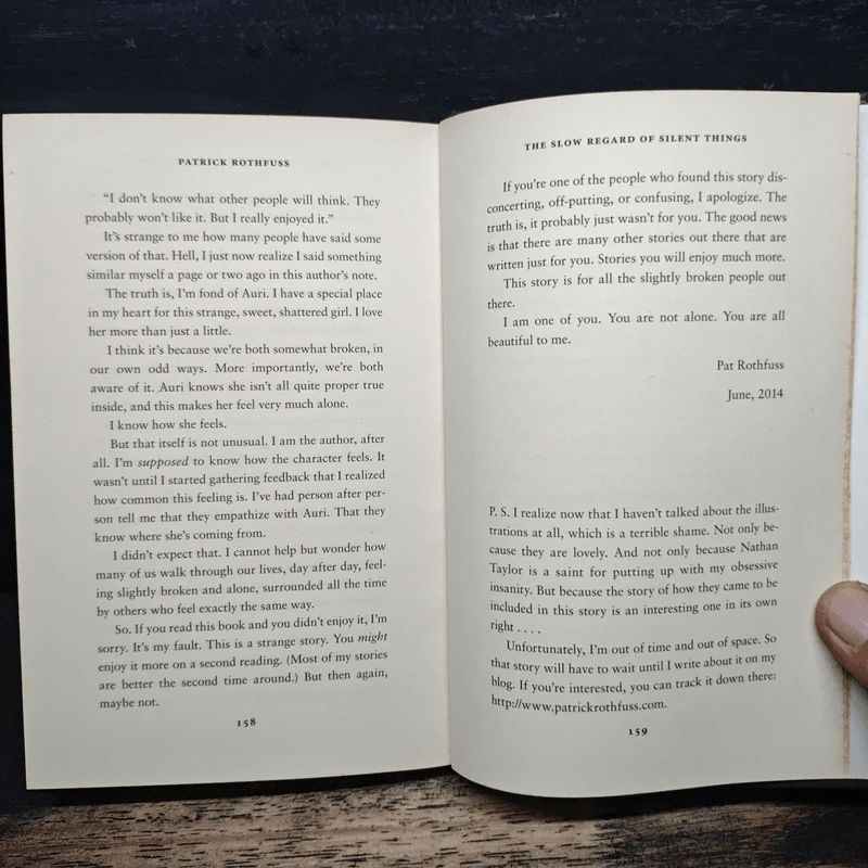 The Slow Regard of Silent Things - Patrick Rothfuss รูปที่ 9