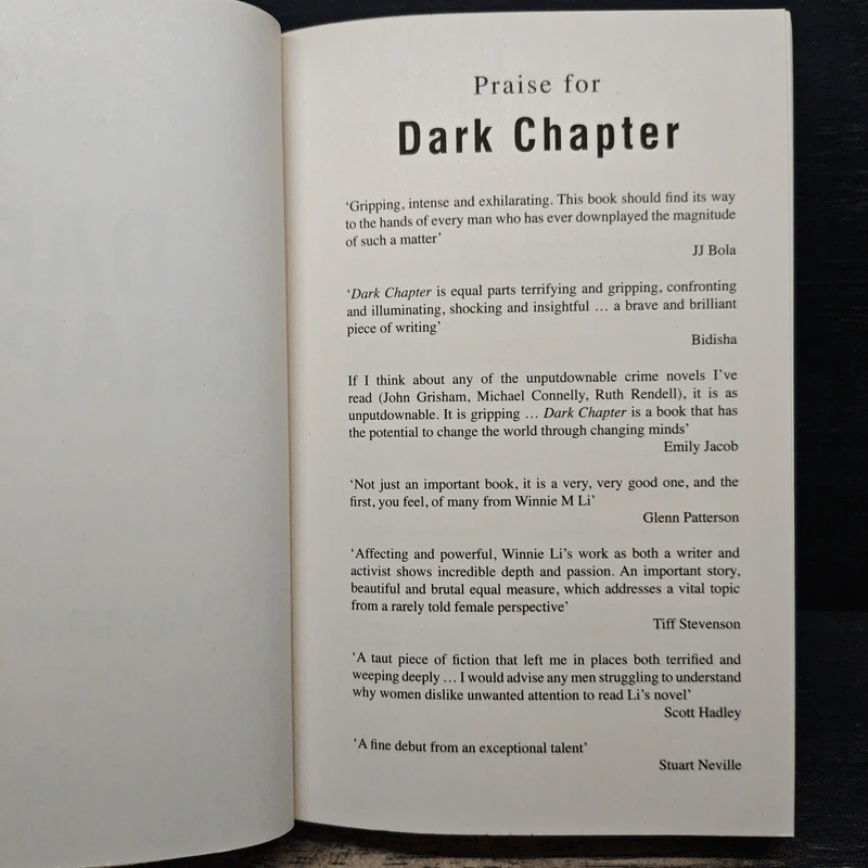 Dark Chapter - Winnie M. Li รูปที่ 6