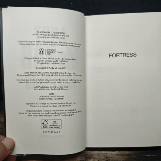 Fortress - Andy McNab รูปที่ 6