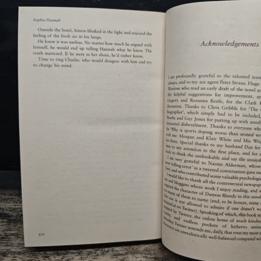 The Telling Error - Sophie Hannah รูปที่ 9