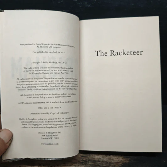 The Racketeer - John Grisham รูปที่ 6