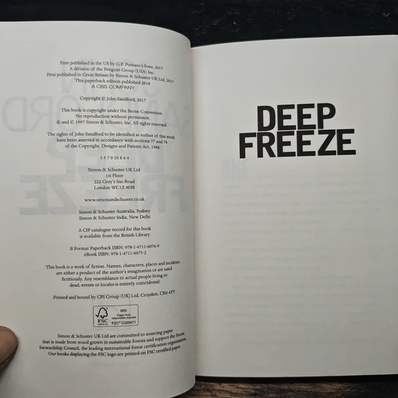Deep Freeze - John Sandford รูปที่ 6