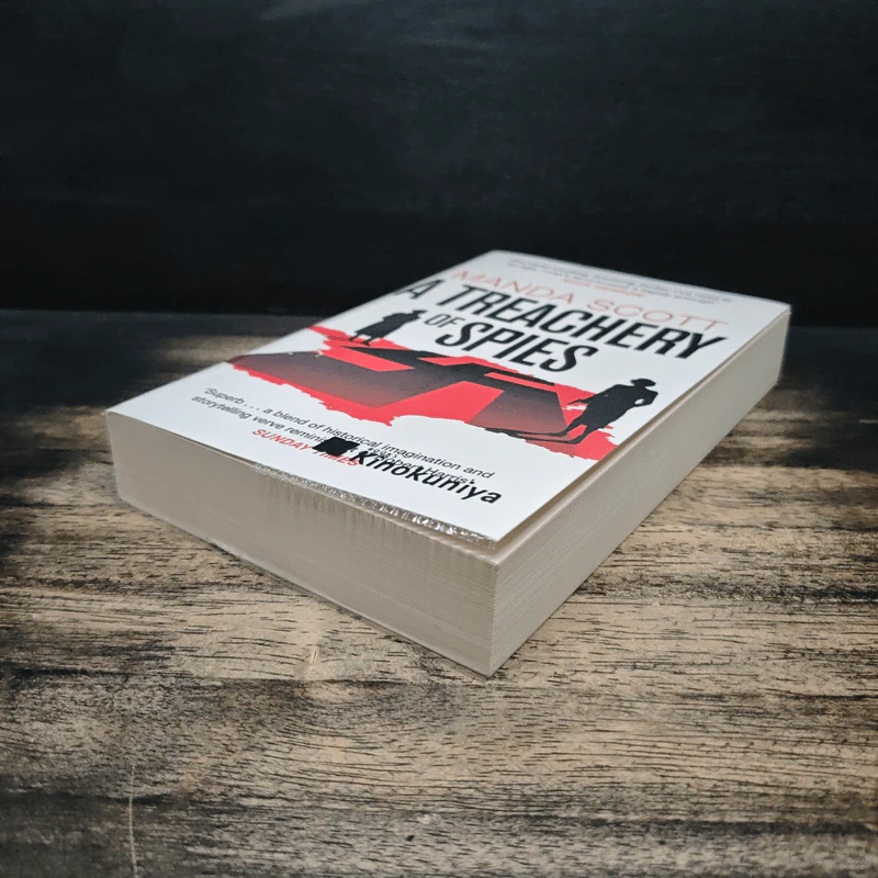 A Treachery of Spies - Manda Scott รูปที่ 4