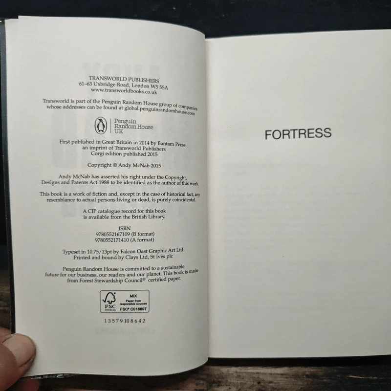 Fortress - Andy McNab รูปที่ 6