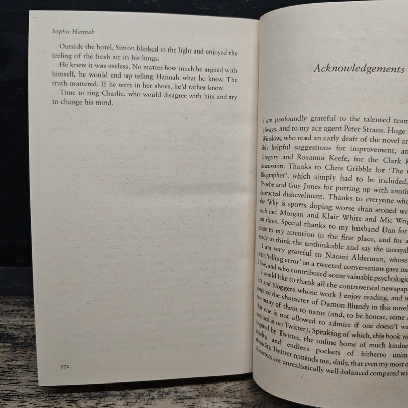 The Telling Error - Sophie Hannah รูปที่ 9