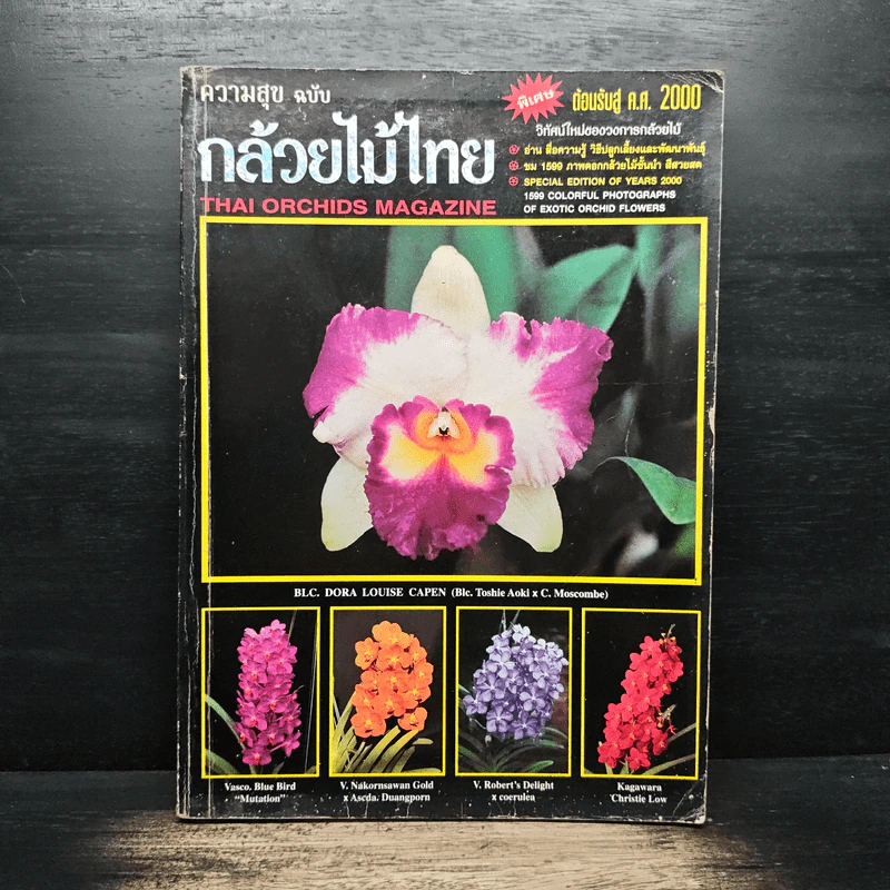 ความสุข ฉบับ กล้วยไม้ไทย THAI ORCHIDS MAGAZINE รูปที่ 1
