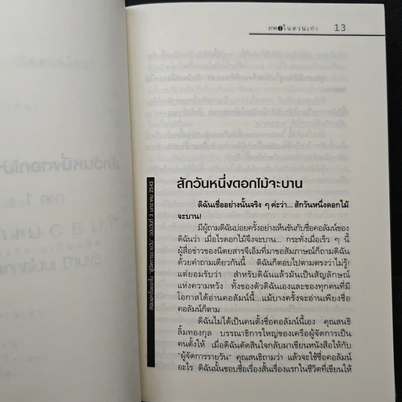 สักวันหนึ่งดอกไม้จะบาน - รุ่งมณี เมฆโสภณ รูปที่ 9