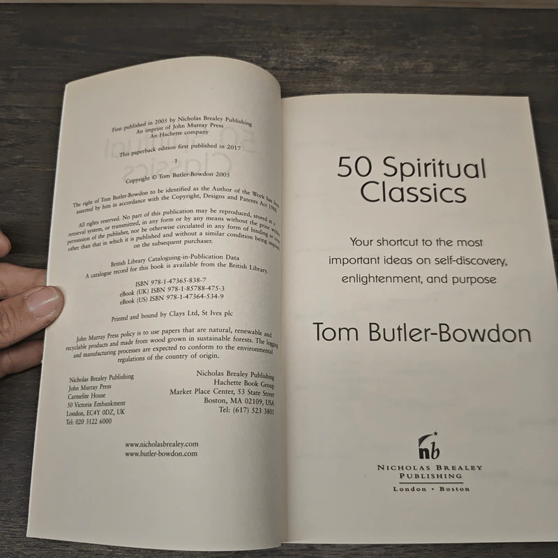 50 Spiritual Classics - Tom Butler-Bowdon รูปที่ 6