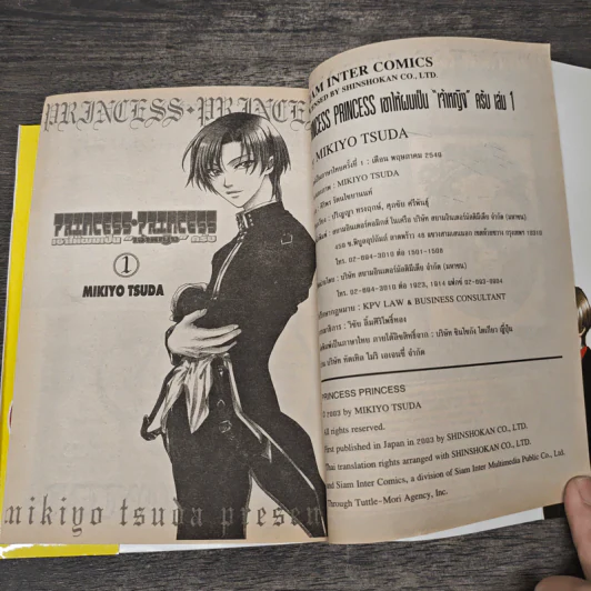 Princess Princess เขาให้ผมเป็น"เจ้าหญิง" ครับ เล่ม 1-3 รูปที่ 6
