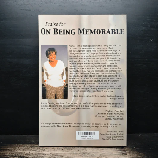 On Being Memorable: Nine Keys for Exceptional Change - Ruthie H. Dearing รูปที่ 2